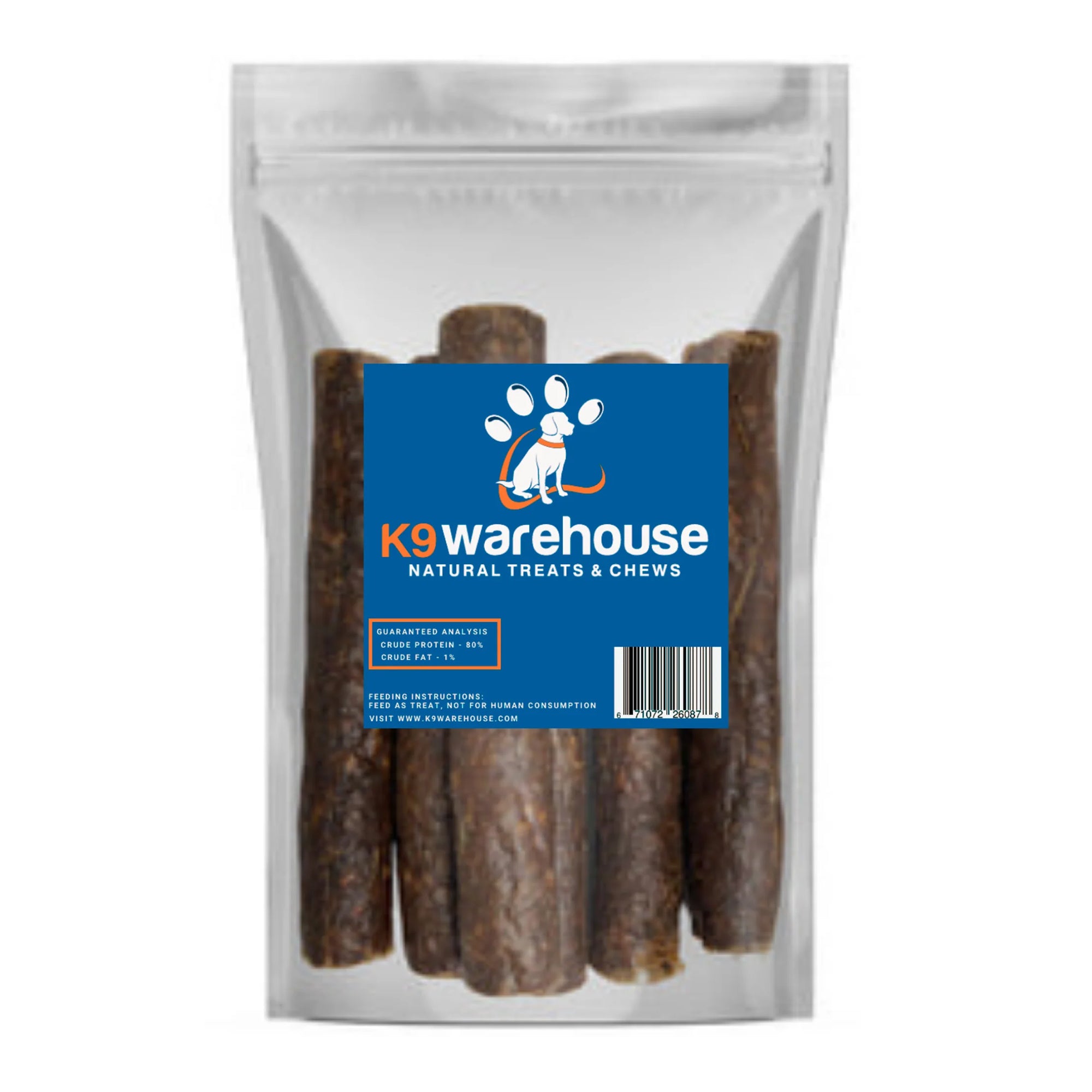 6” Beef Sausages - 6 Count - 6” Beef Sausages - 6 Count - K9warehouse.com