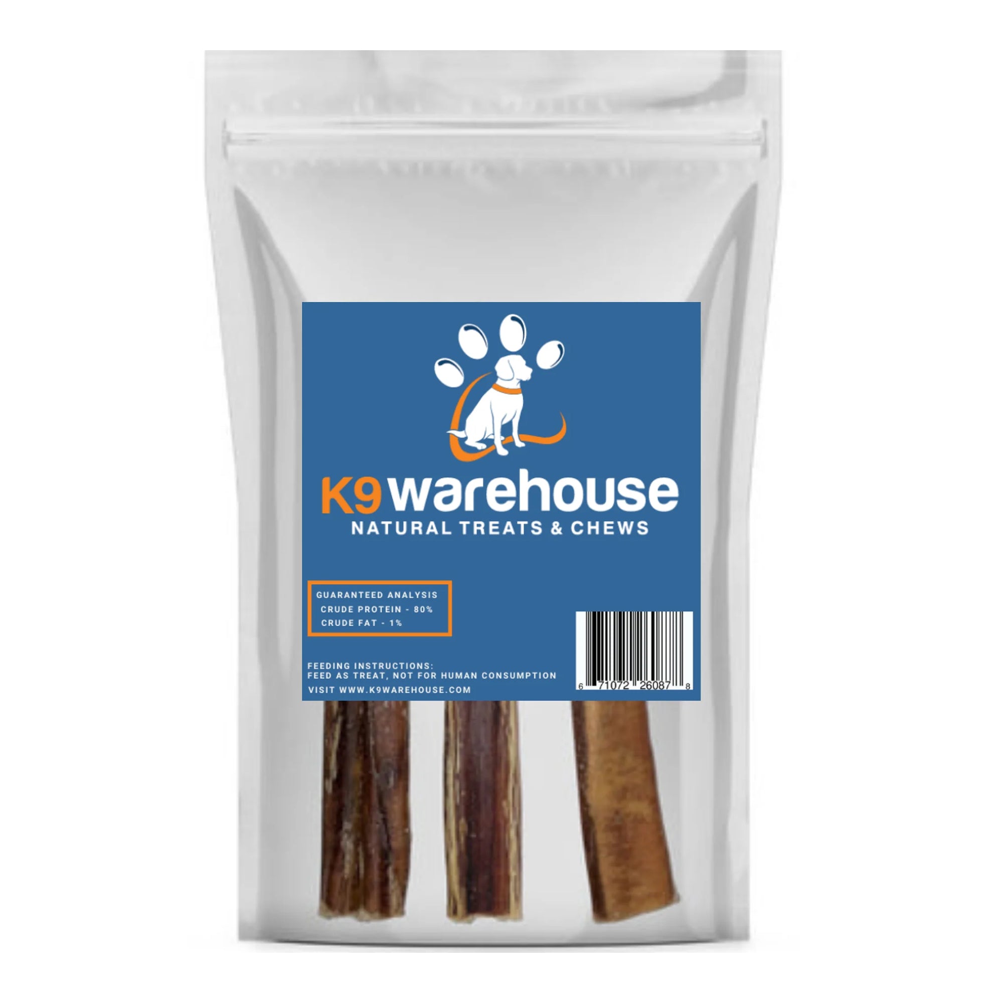 6" Jumbo Bully Sticks - 3 Pack