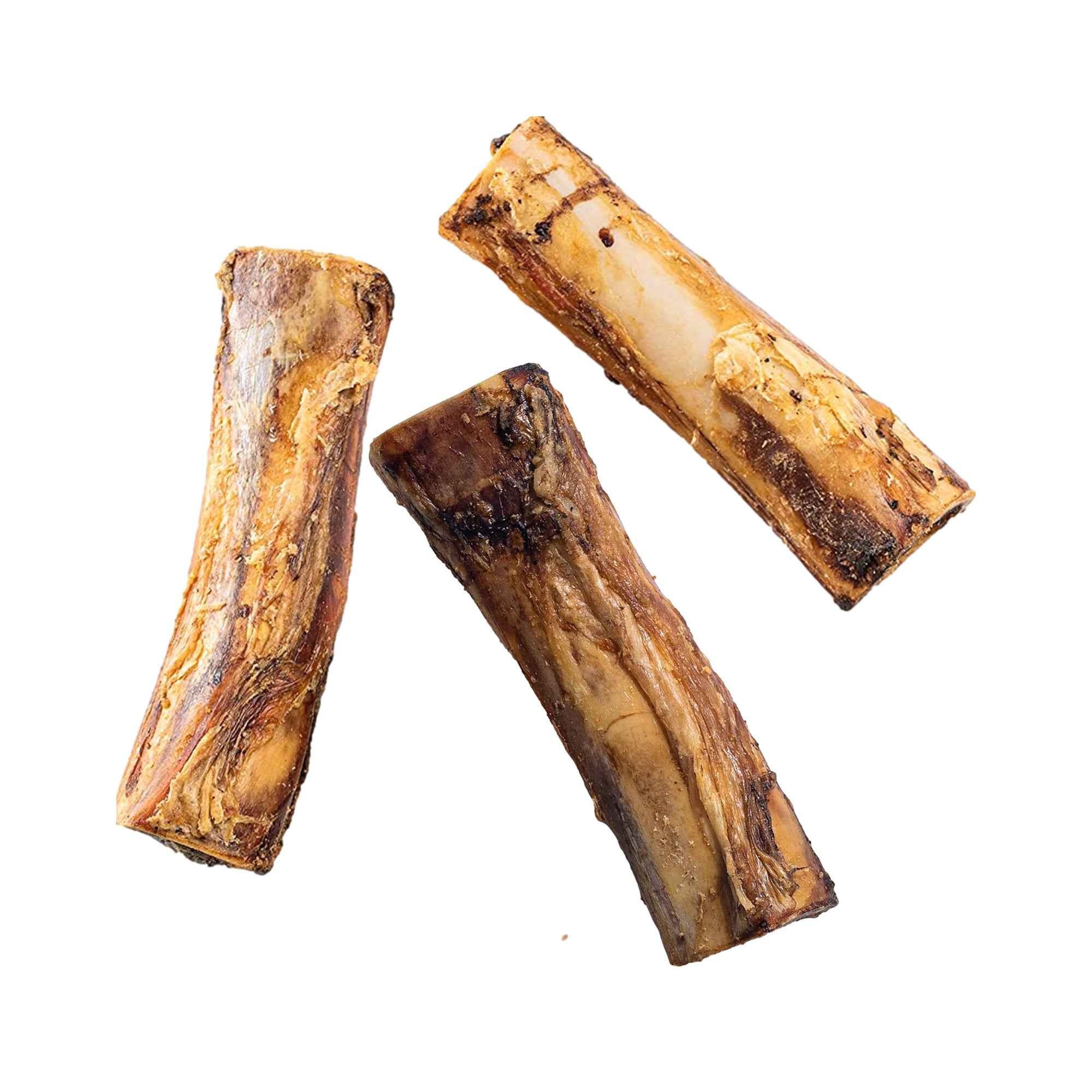 K9warehouse Beef Stuffed Marrow Dog Bones 3 pack 6 inch K9warehouse