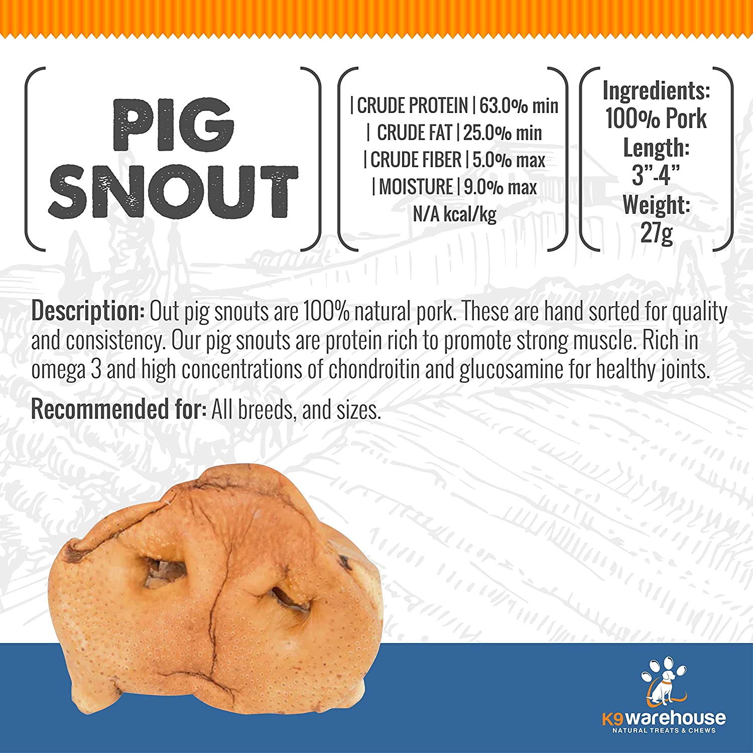 Pig Snout Puffs - Pig Snout Puffs - K9warehouse.com